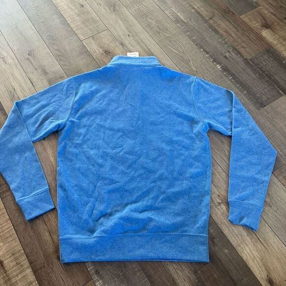 Peter Millar Sea Island Mens Crown Comfort Blue 1/4 Zip Golf Sweater
Sz S - Picture 4 of 7
